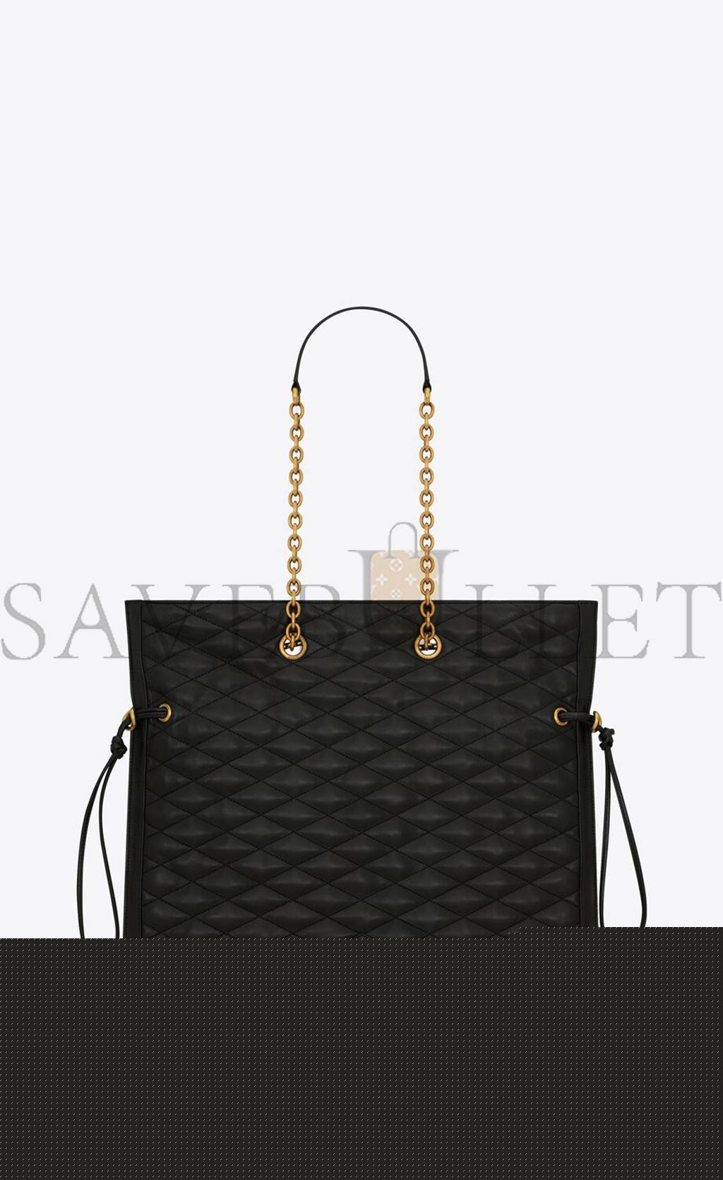 YSL LE POCHON IN QUILTED LAMBSKIN 7424401EL071000 (42*36.5*1cm)