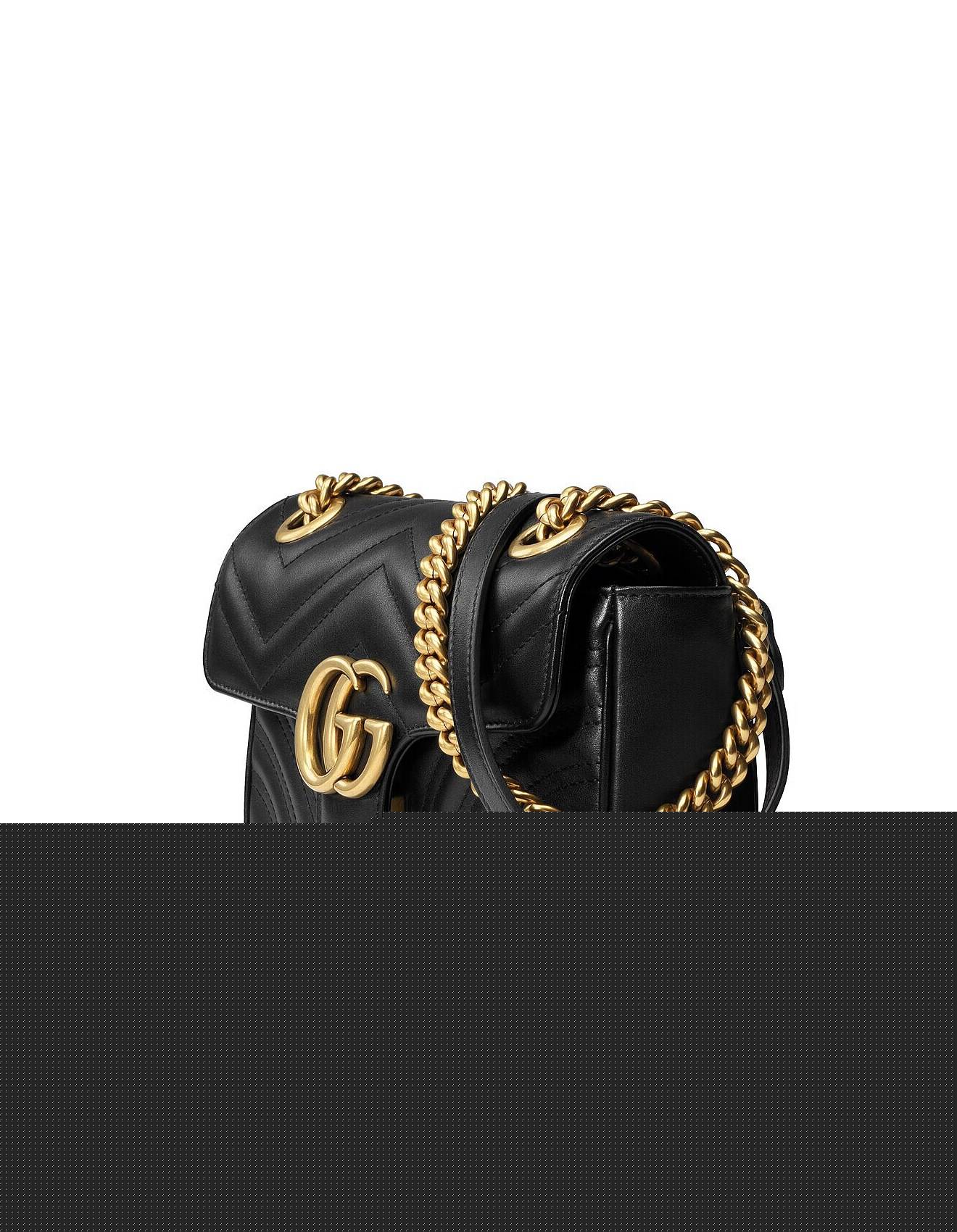 G*u*i gg marmont matelassÉ mini bag 446744  (23*14*6cm)