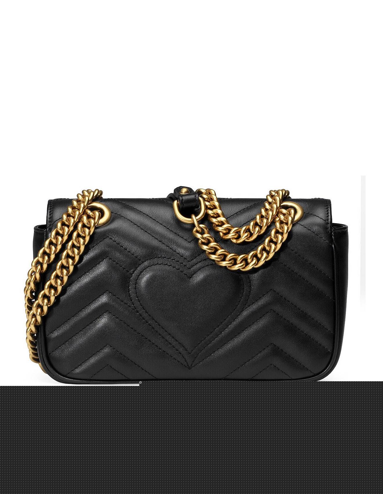 G*u*i gg marmont matelassÉ mini bag 446744  (23*14*6cm)