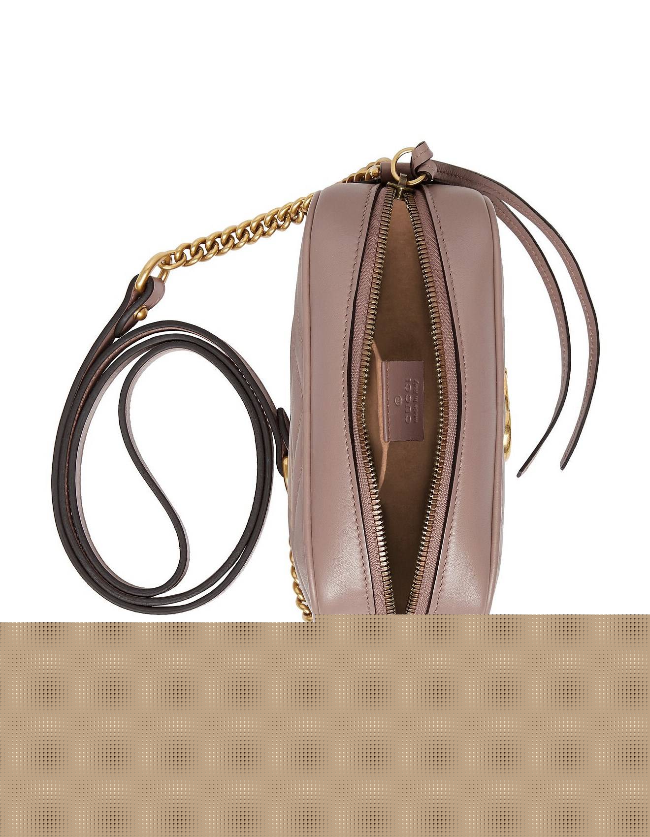 G*u*i gg marmont matelassÉ mini bag  448065(18*12*6cm)