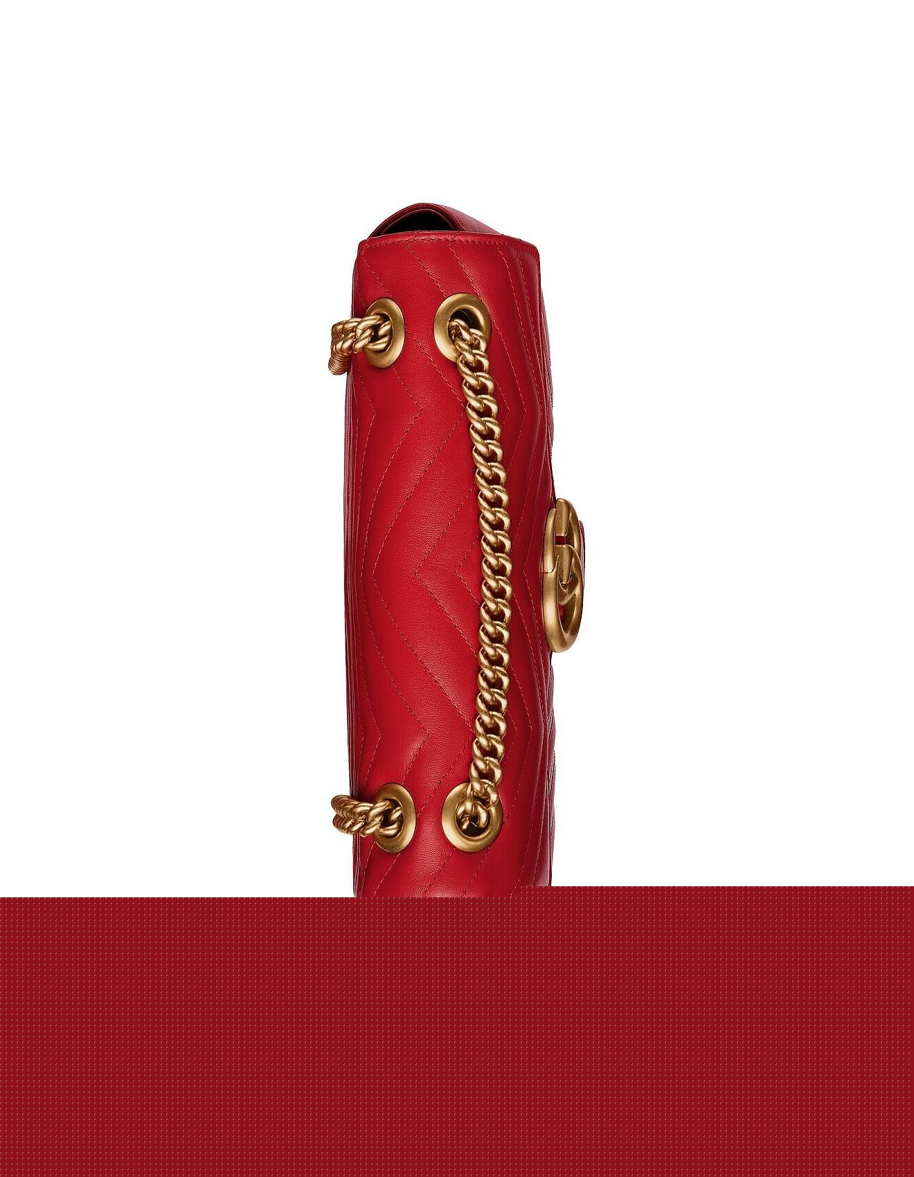 G*u*i gg marmont small shoulder bag  443497 (26*15*7cm)